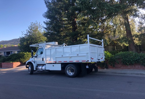 Oscar Landscaping Truck Installation