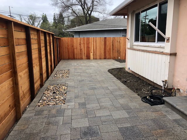 Concord Fence & Pavers Job